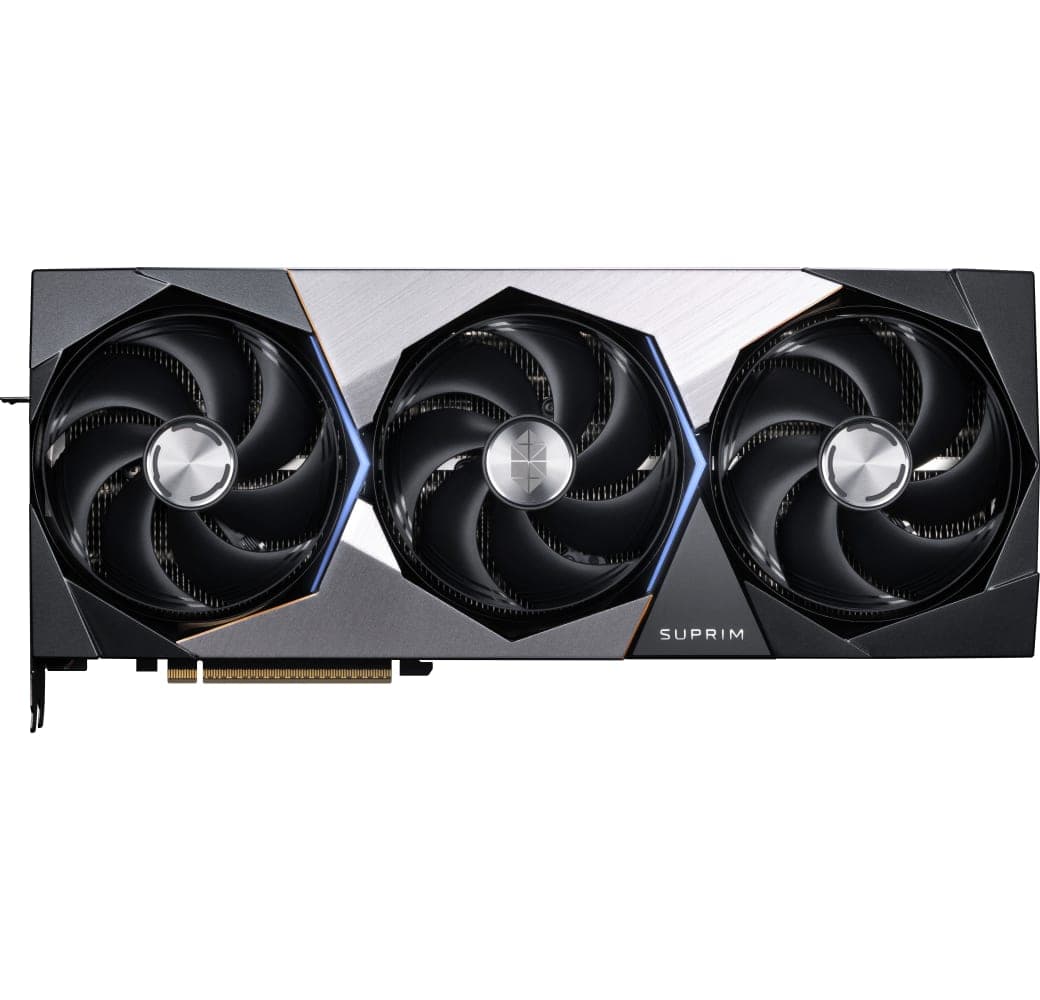 Black MSI GeForce RTX 5090 SUPRIM SOC 32GB GDDR7 Graphics Card.3