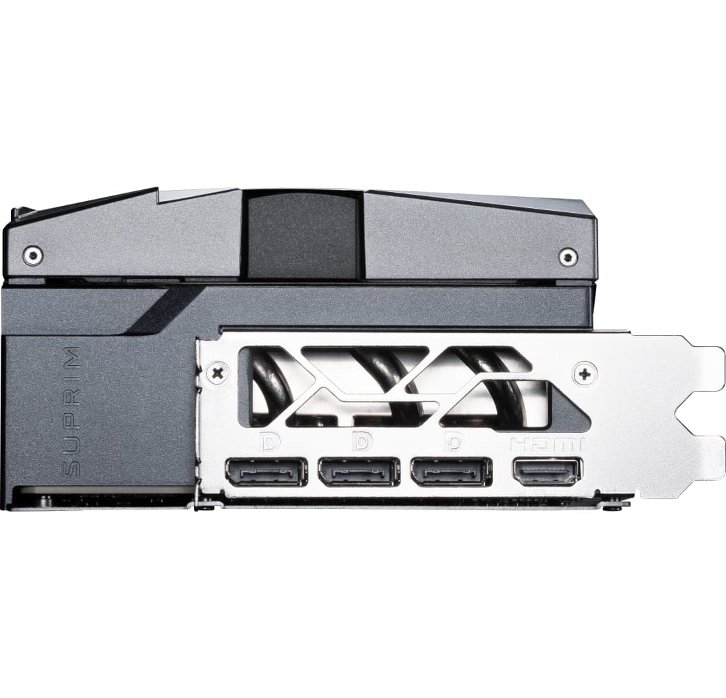 Black MSI GeForce RTX 5090 SUPRIM SOC 32GB GDDR7 Graphics Card.9