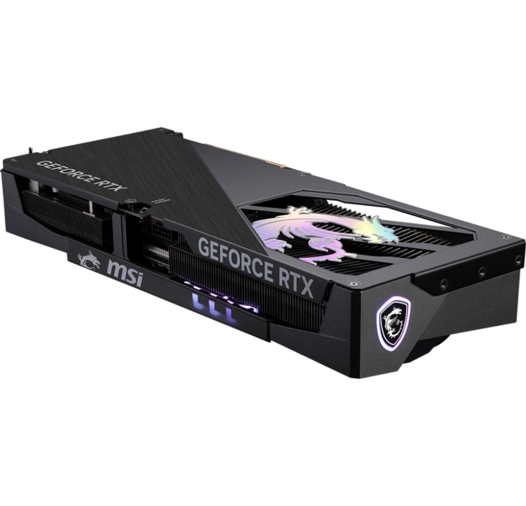 Black MSI GeForce RTX 5070 Ti 16G GAMING TRIO OC Graphics Card.3