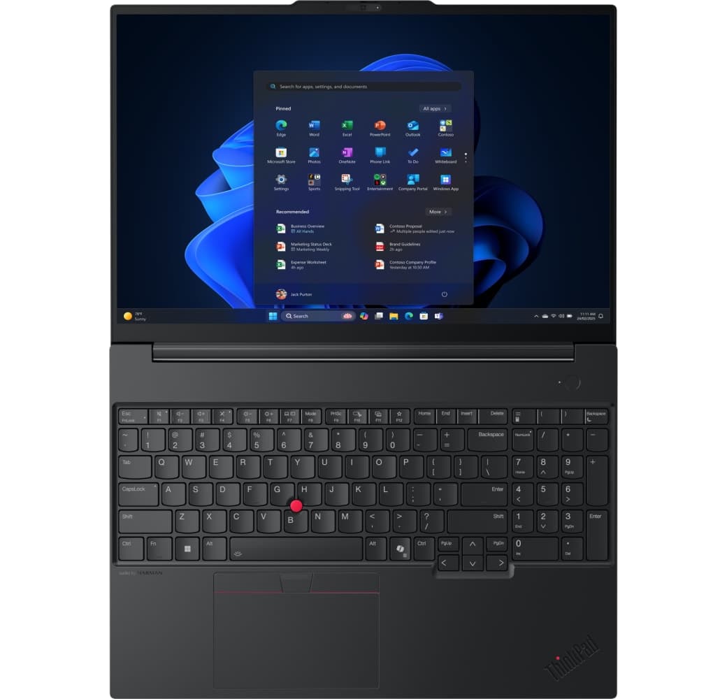 Schwarz Lenovo ThinkPad E16 G3 Notebook - Intel® Core™ Ultra 7-255H - 16GB - 512GB SSD - Intel® Intel Arc Graphics.6