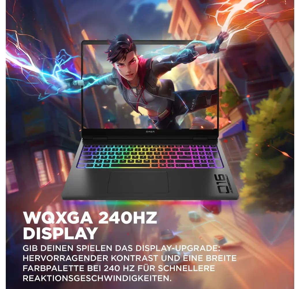 Schattenschwarz HP OMEN Max 16-ah0095ng Gaming Notebook - Intel® Core™ Ultra 9-275HX - 32GB - 1TB SSD - NVIDIA® GeForce® RTX™ 5080.7