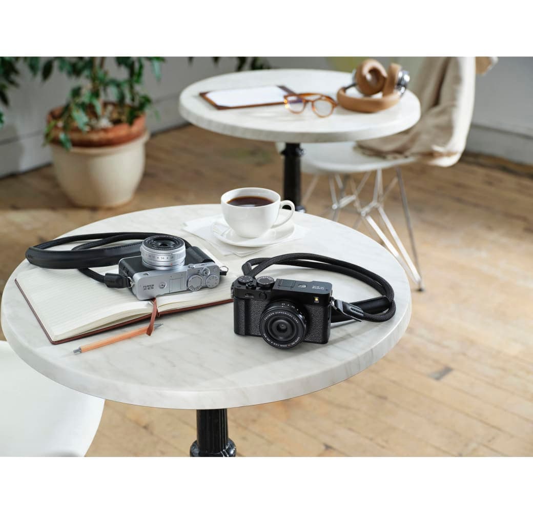 Silver FUJIFILM X-E5 + XF23mmF2.8 R WR.12