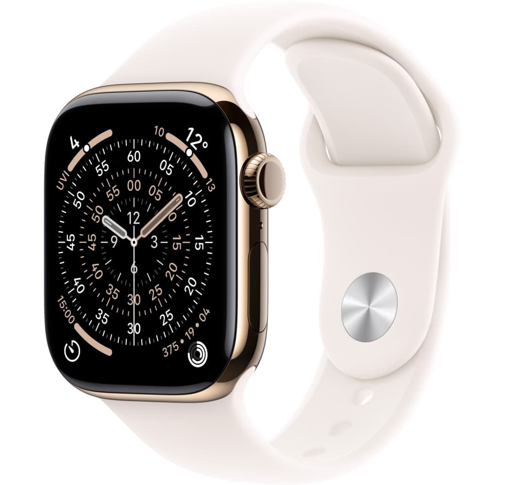 Roségoud Apple Watch Series 11 GPS, aluminium kast, 42 mm.1