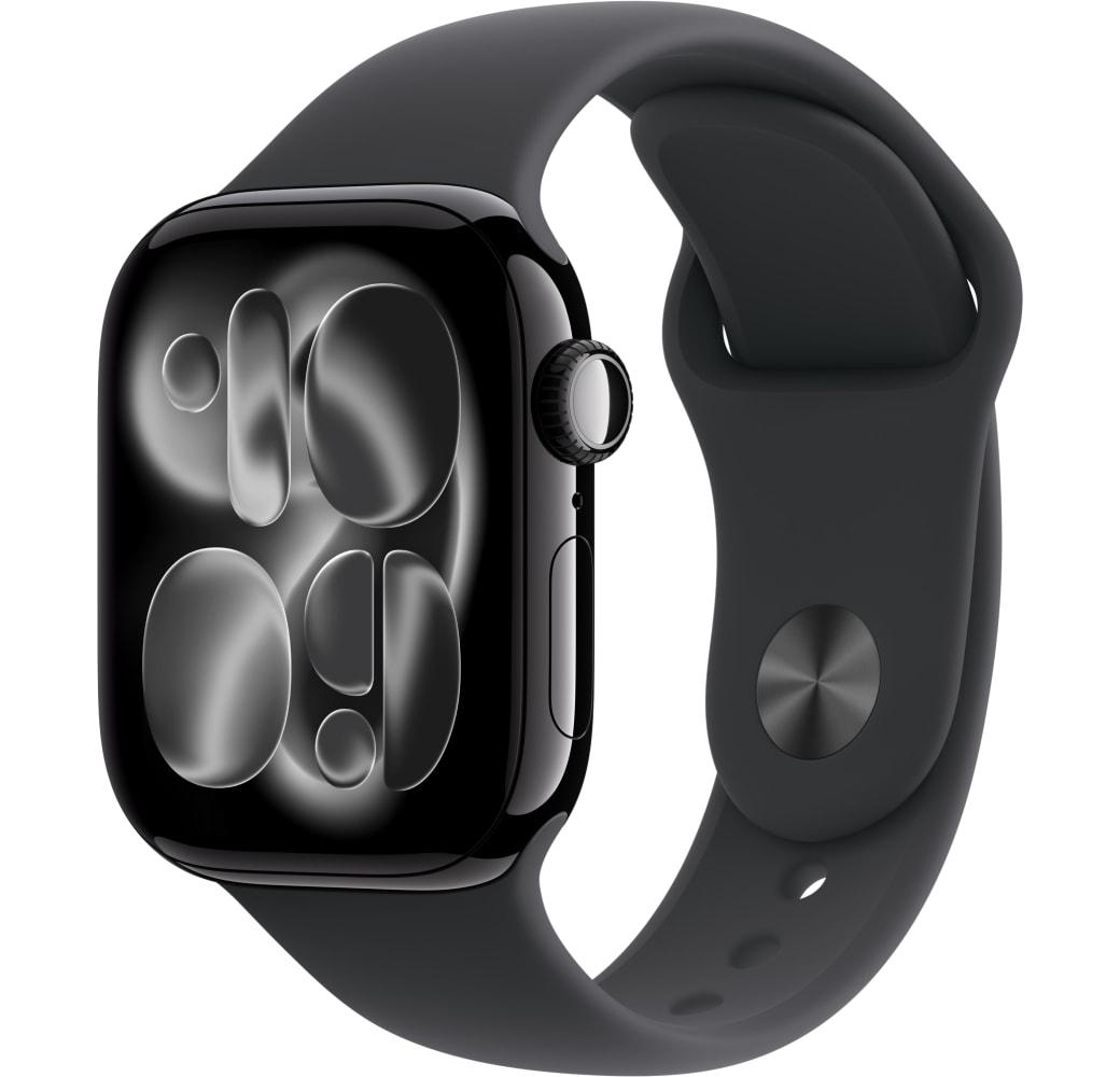 Schwarz Apple Watch Series 11 GPS, Aluminiumgehäuse, 46 mm.1