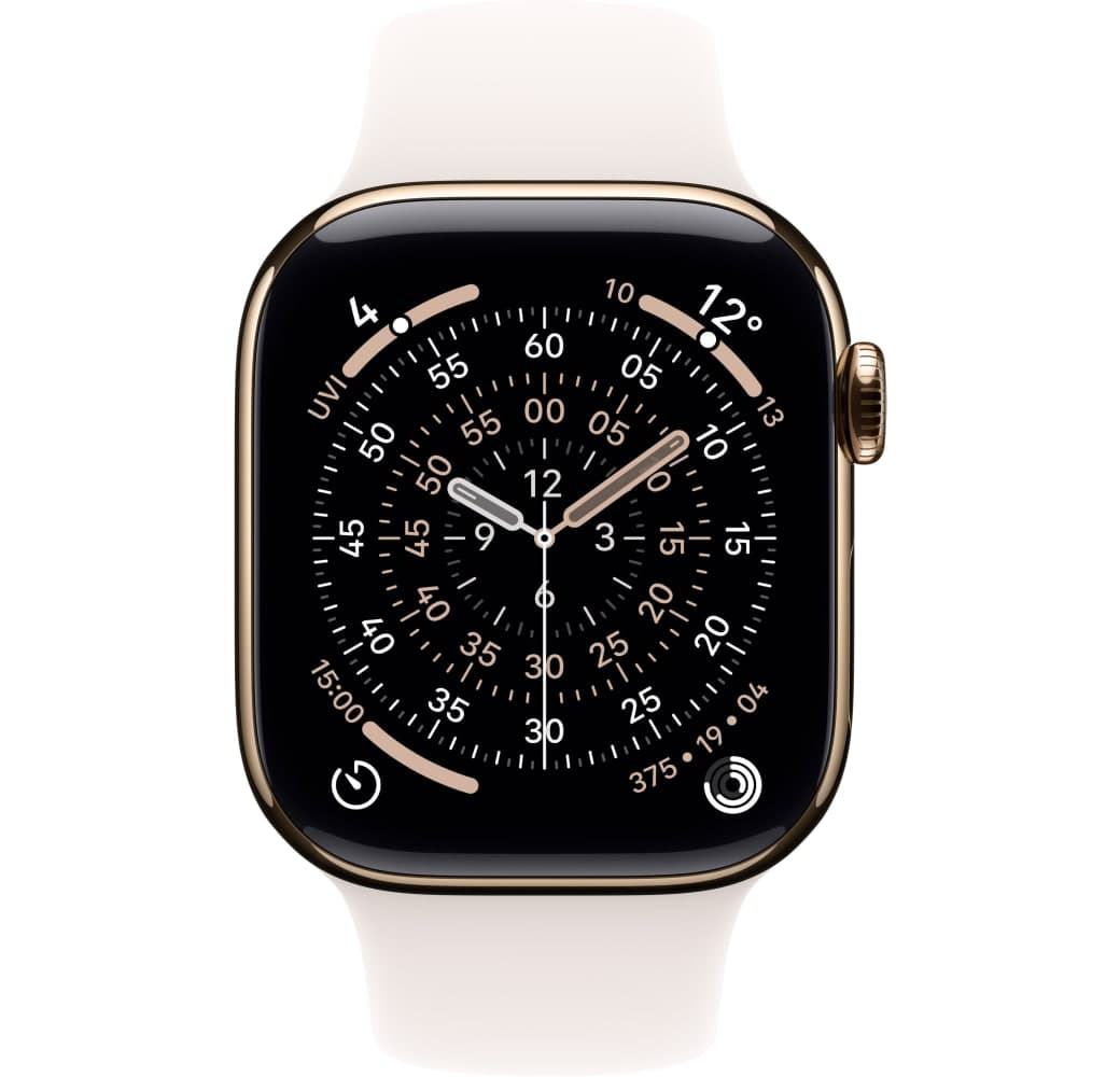 Roségold Apple Watch Series 11 GPS + Cellular, Aluminiumgehäuse, 42 mm.2