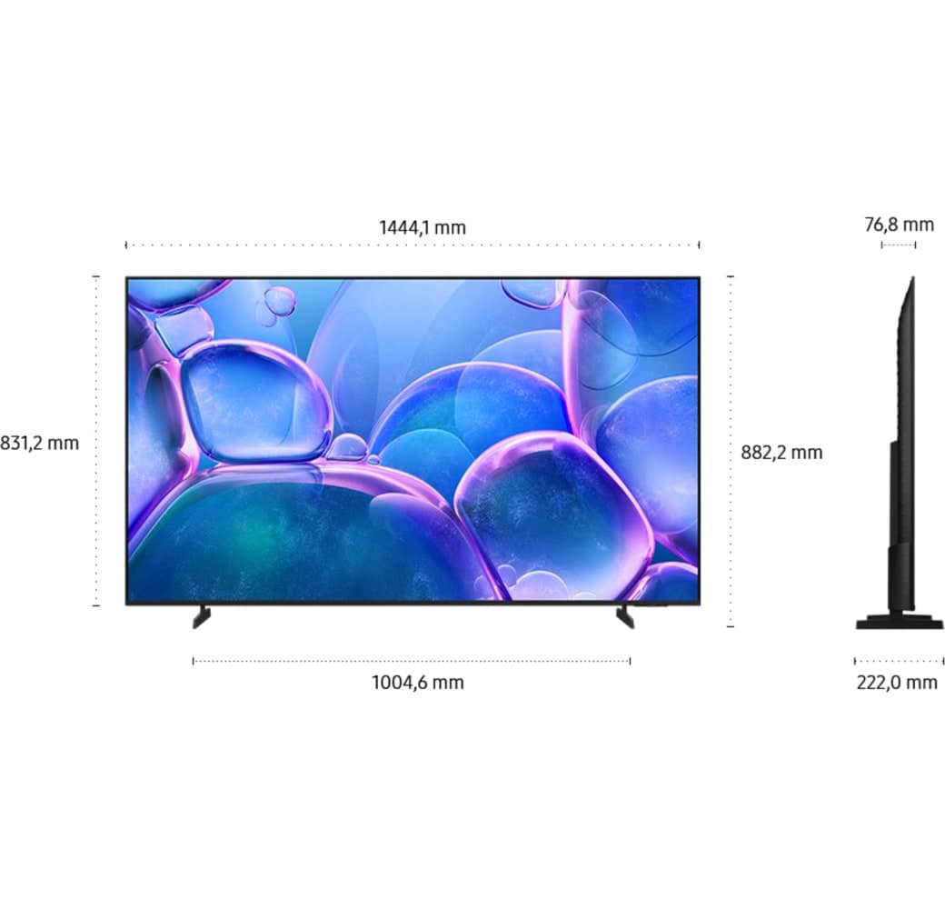 Black Samsung GU65U7079FUXZG - TV 65" UHD 4K.7