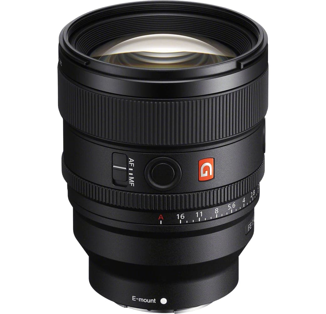 Black Sony FE 85mm F/1.4 GM II.1