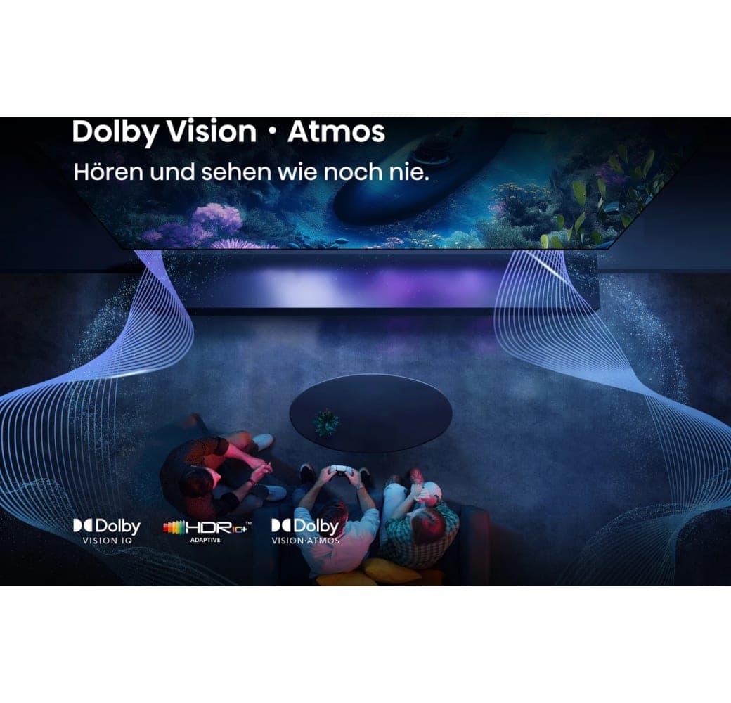 Black Hisense 65E77Q Pro - TV 65" QLED 4K.6