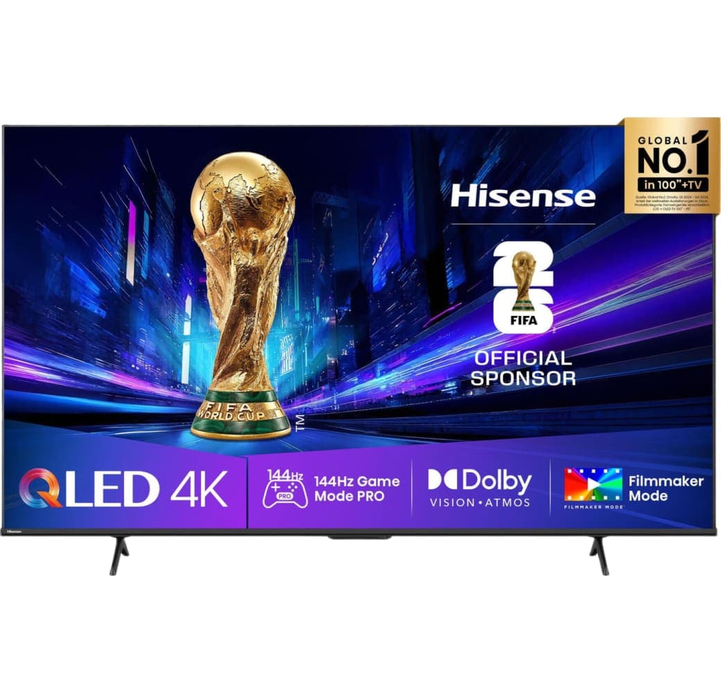 Schwarz Hisense 55E77Q Pro - TV 55" QLED 4K.1