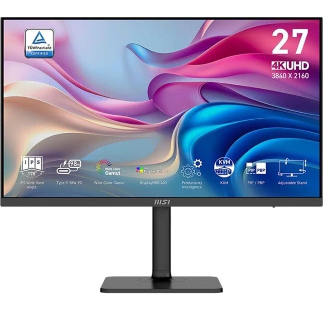 Black MSI - 27" Modern MD272UPHGDE (27") 9S6-3PB19H-271.1