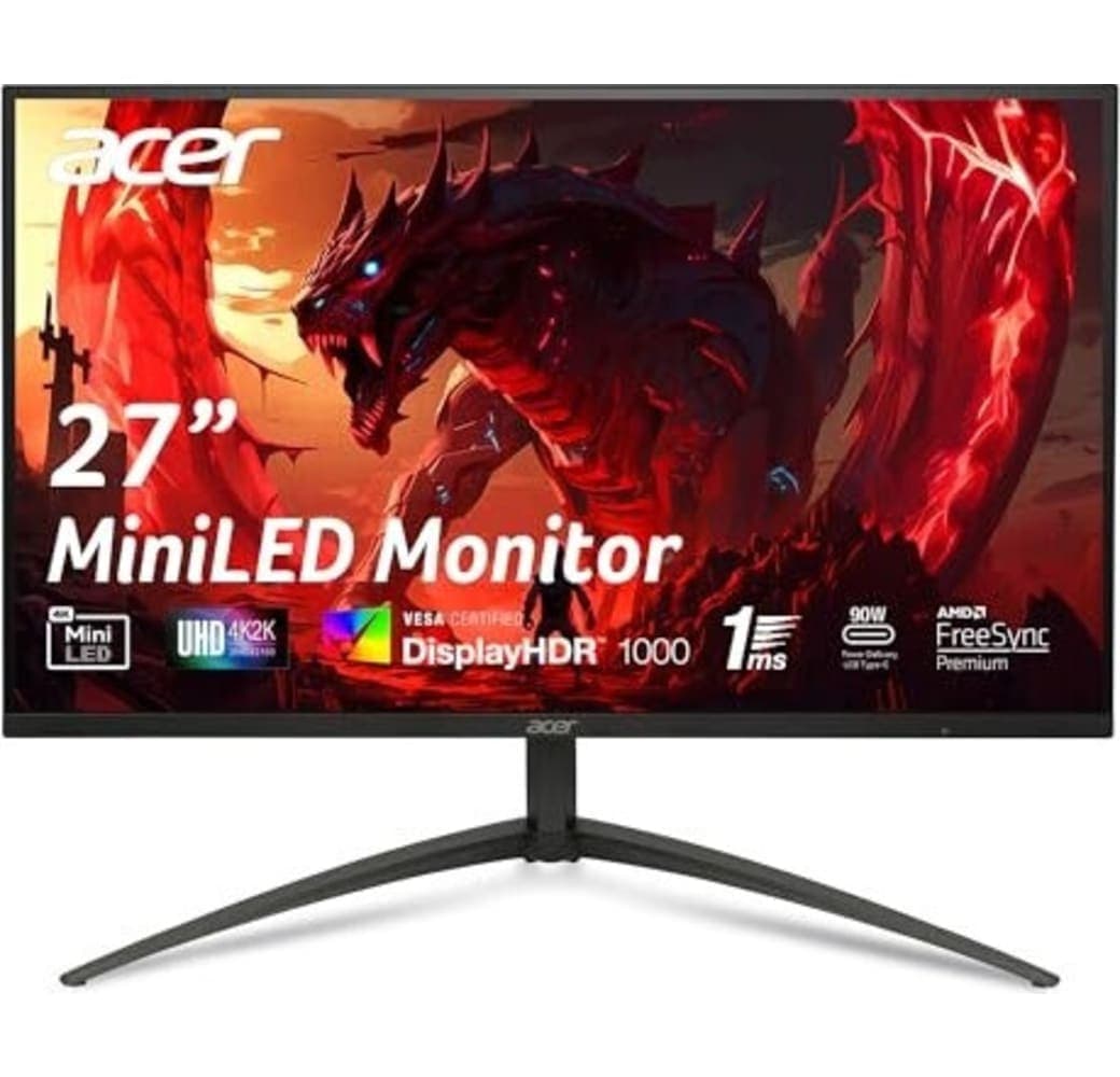 Negro Acer - 27" Nitro XV275KP5biipruzx (27") MiniLED UM.HX5EE.501.1
