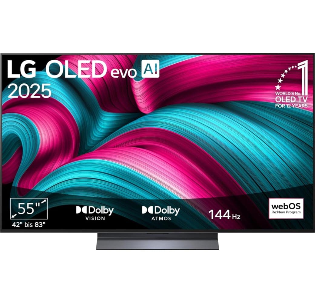 Black TV LG OLED55C5ELB.AEUD.1