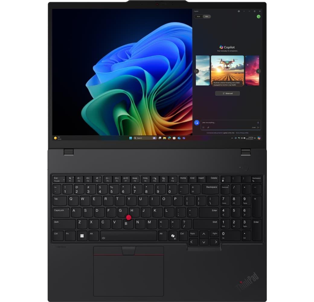 Schwarz Lenovo ThinkPad T16 G4 Notebook - AMD Ryzen™ 7 AI 350 - 32GB - 1TB SSD - AMD Radeon Graphics.14
