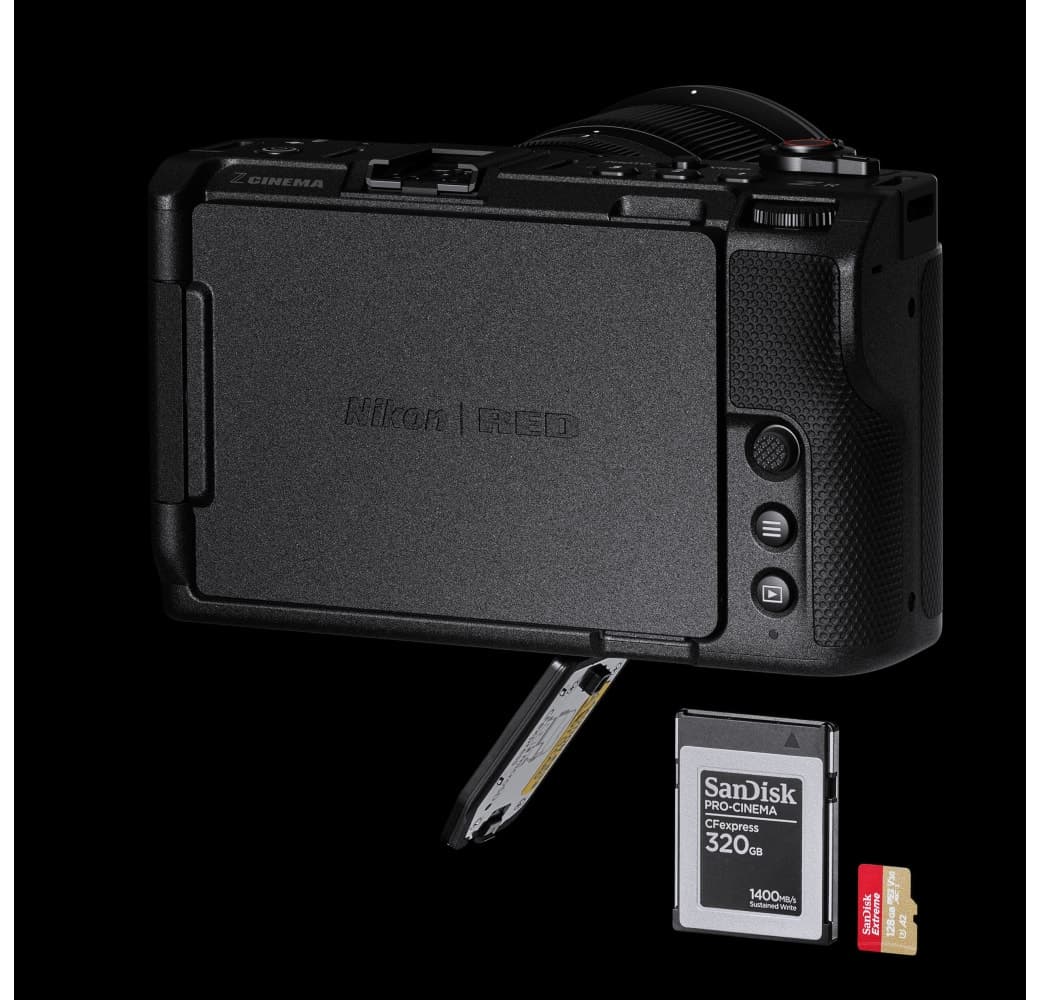 Black Nikon ZR 6K Cine Camera Body - Full-Frame 6K RAW R3D | Z-Mount.16