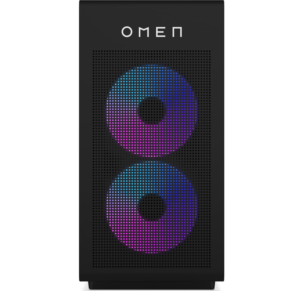 Black HP OMEN 35L GT16-1072ng Gaming Desktop - AMD Ryzen™ 7 9800X3D - 32GB - 1TB SSD - NVIDIA® GeForce® RTX™ 5070 Ti.1