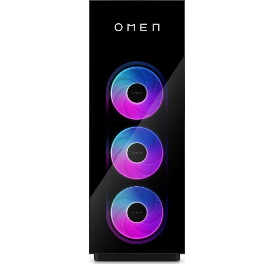 Black HP OMEN MAX 45L GT23-0090ng Gaming Desktop - AMD Ryzen™ 9 9950X3D - 32GB - 2TB SSD - NVIDIA® GeForce® RTX™ 5070 Ti.1