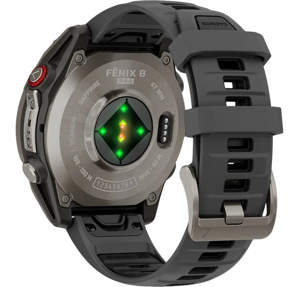 Graphite Garmin fēnix 8 Pro - AMOLED LTE Smartwatch, Titanium Case, 47mm.2
