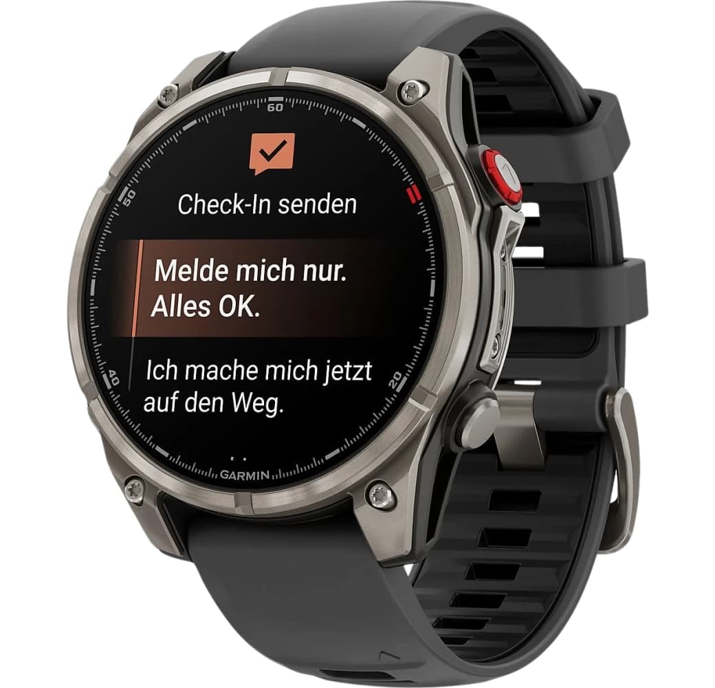 Graphite Garmin fēnix 8 Pro - AMOLED LTE Smartwatch, Titanium Case, 51mm.1