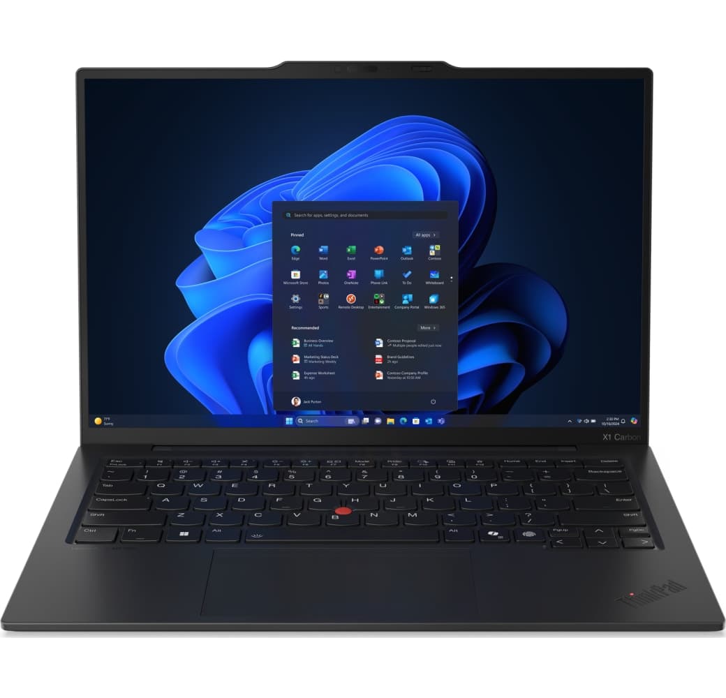 Black Lenovo ThinkPad X1 Carbon G13 Aura Ed Laptop - Intel® Core™ Ultra 5-225U - 16GB - 512GB SSD - Intel® Intel Graphics.1