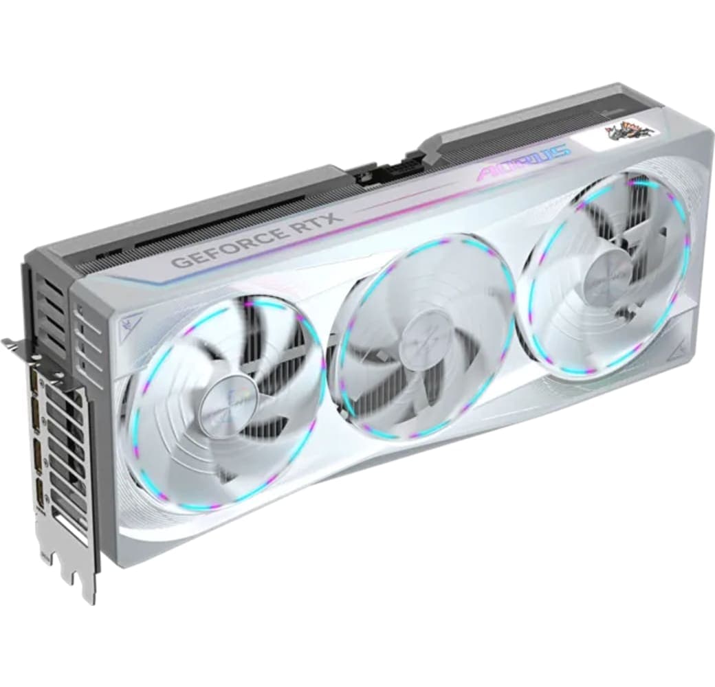 White Gigabyte Gigabyte RTX5090 AORUS Master ICE 32GB GDDR7 grafische kaart.2