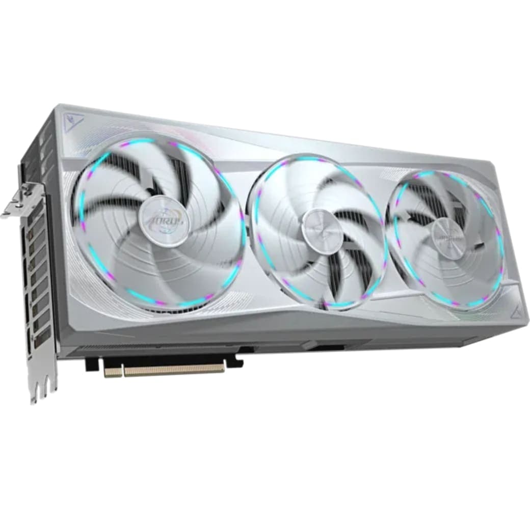 White Gigabyte Gigabyte RTX5090 AORUS Master ICE 32GB GDDR7 grafische kaart.4