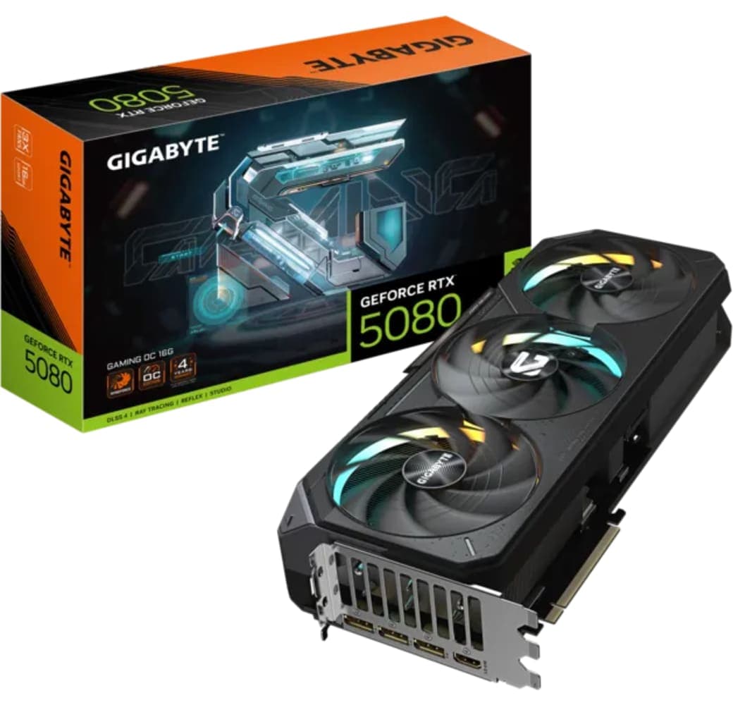 Black Gigabyte GeForce RTX 5070 Ti GAMING OC 16G grafische kaart.1