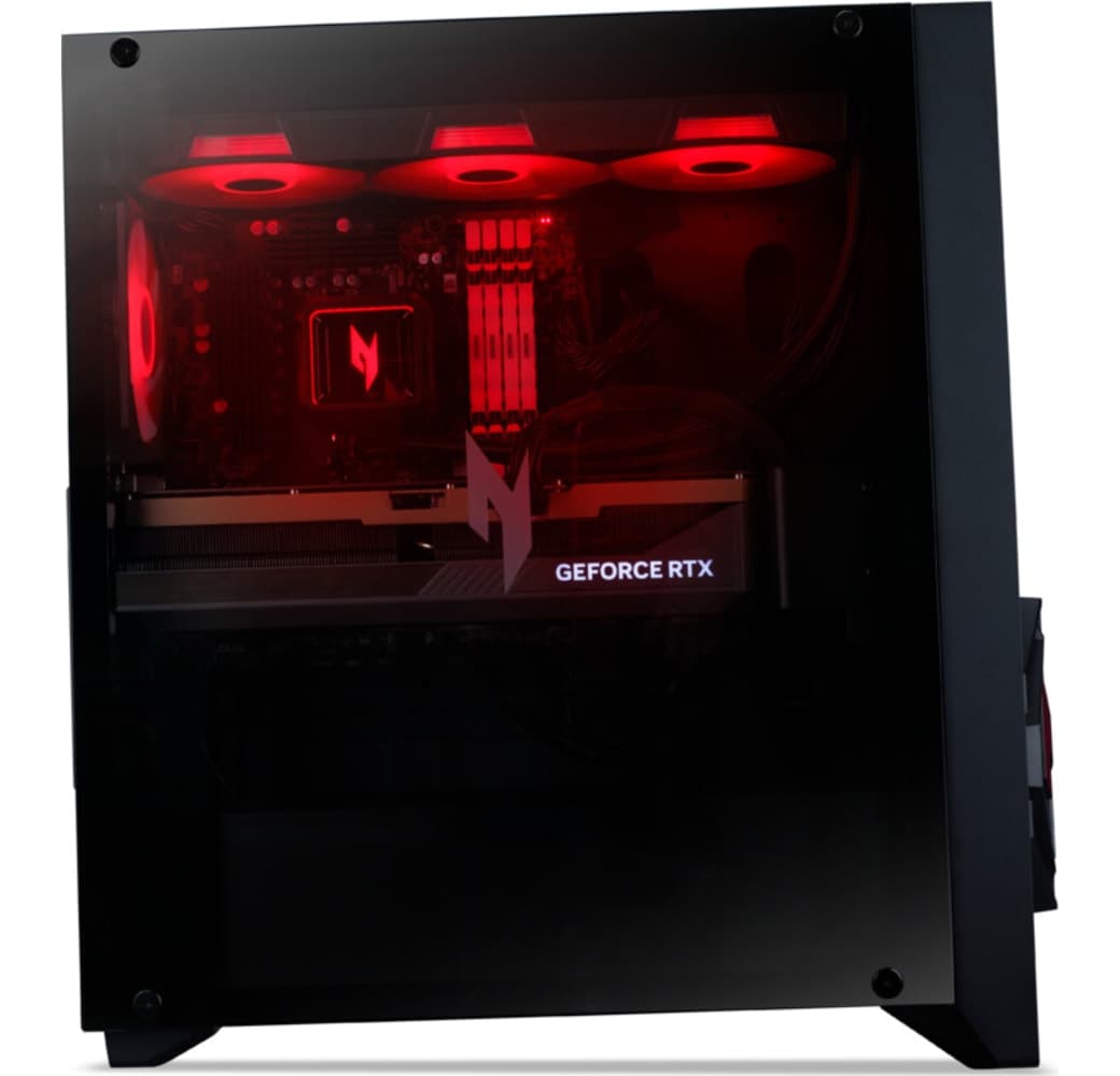 Schwarz Acer Nitro 70 AMD (N70X3D-100) Gaming-Desktop - AMD Ryzen™ 7 9800X3D - 32 GB - 1 TB SSD - NVIDIA® GeForce® RTX™ 5070 -.3