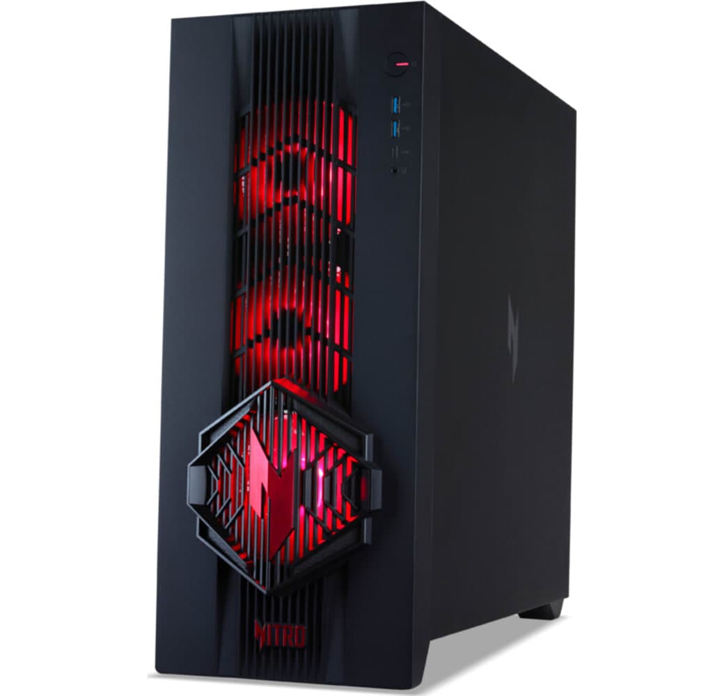 Schwarz Acer Nitro 70 AMD (N70X3D-100) Gaming-Desktop - AMD Ryzen™ 7 9800X3D - 32 GB - 1 TB SSD - NVIDIA® GeForce® RTX™ 5070 -.4