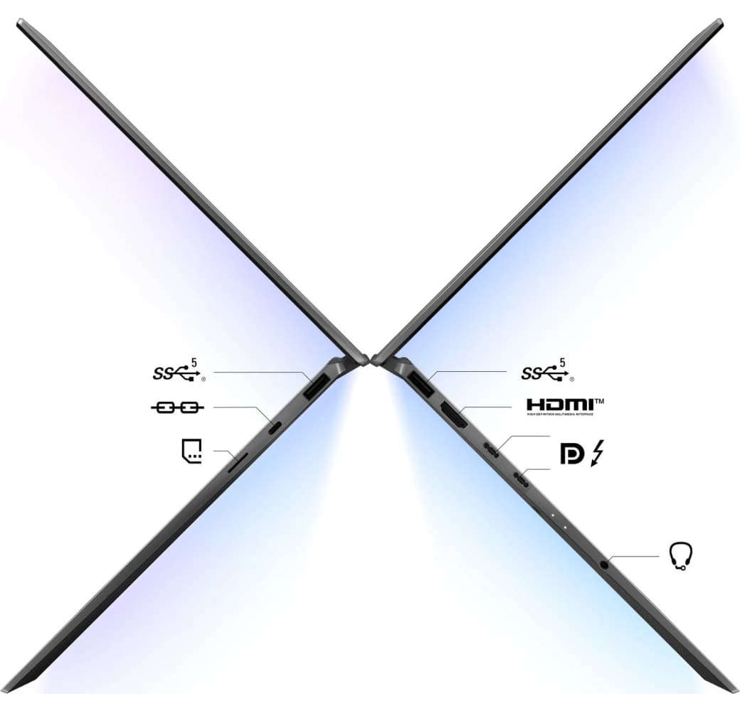 Schwarz MSI Prestige 13 AI+ A3MG020 Laptop - Intel® Core™ Ultra 9-386H - 32 GB - 1 TB SSD - Intel® Arc Graphics - Deutsch (QWERTZ).11