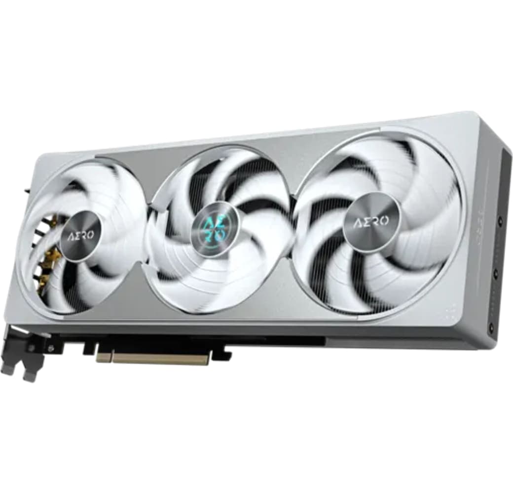 Silver Gigabyte GeForce RTX 5080 AERO OC SFF 16GB GDDR7 grafische kaart.7