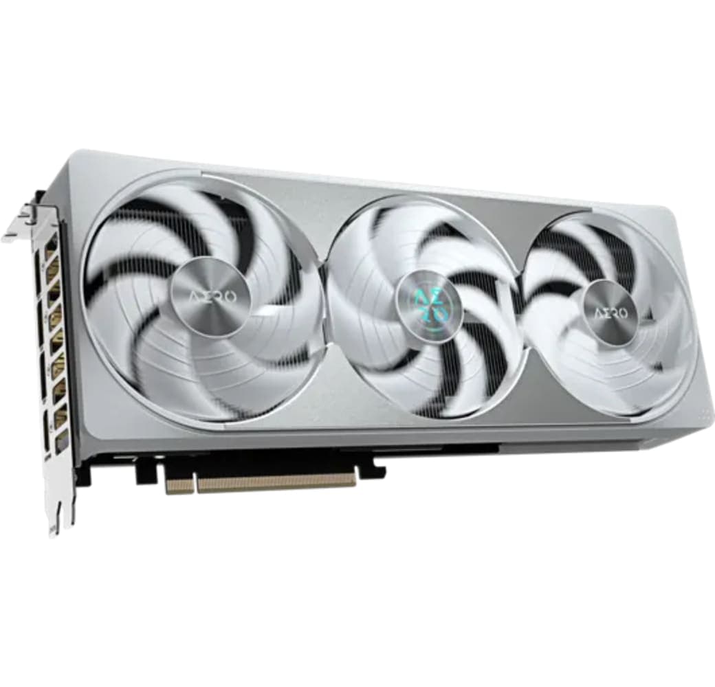 Silver Gigabyte GeForce RTX 5080 AERO OC SFF 16GB GDDR7 grafische kaart.9