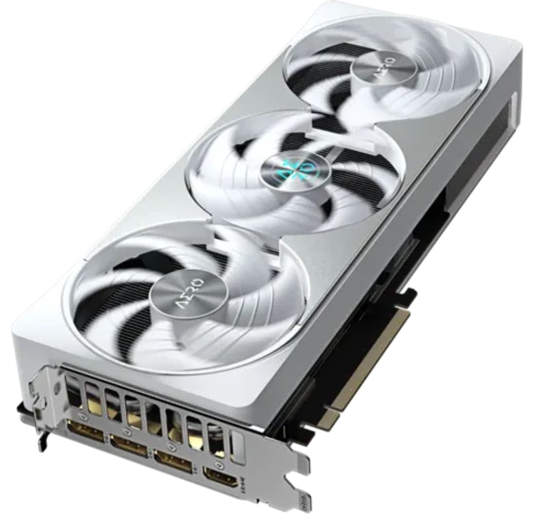 Silver Gigabyte GeForce RTX 5080 AERO OC SFF 16GB GDDR7 grafische kaart.10