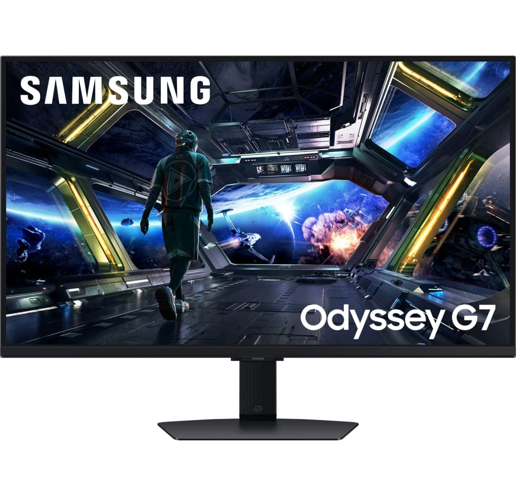 Black Samsung - 32" Odyssey G7 G70D UHD (32") FHD Curved LS32DG702EUXEN.1