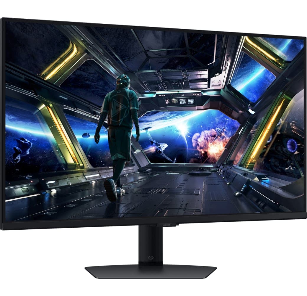 Black Samsung - 32" Odyssey G7 G70D UHD (32") FHD Curved LS32DG702EUXEN.8