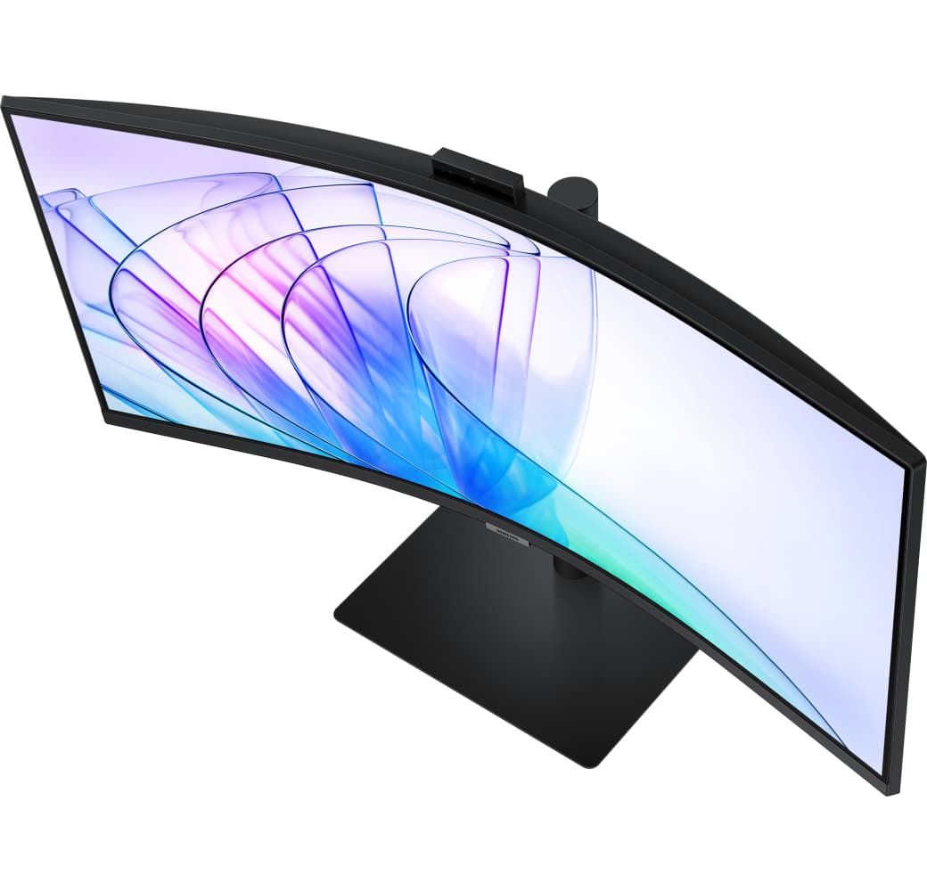 Black Samsung - 34" ViewFinity S6 (34") Ultra WQHD Curved LS34C652VAUXEN.5
