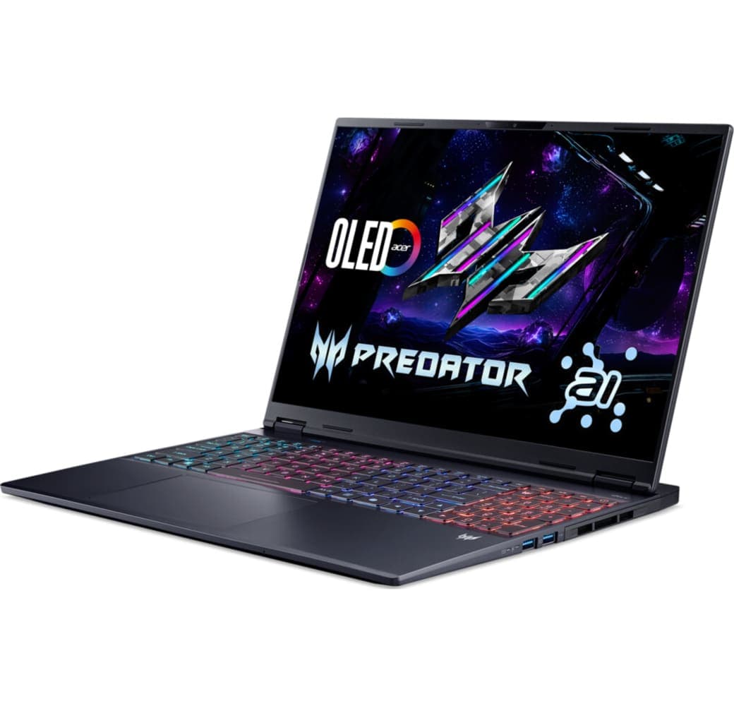 Schwarz Acer Predator Helios Neo 16S AI Gaming-Laptop - Intel® Core™ Ultra 7-255HX - 16 GB - 1 TB SSD - NVIDIA® GeForce® RTX™ 5070 - Deutsch (QWERTZ).3