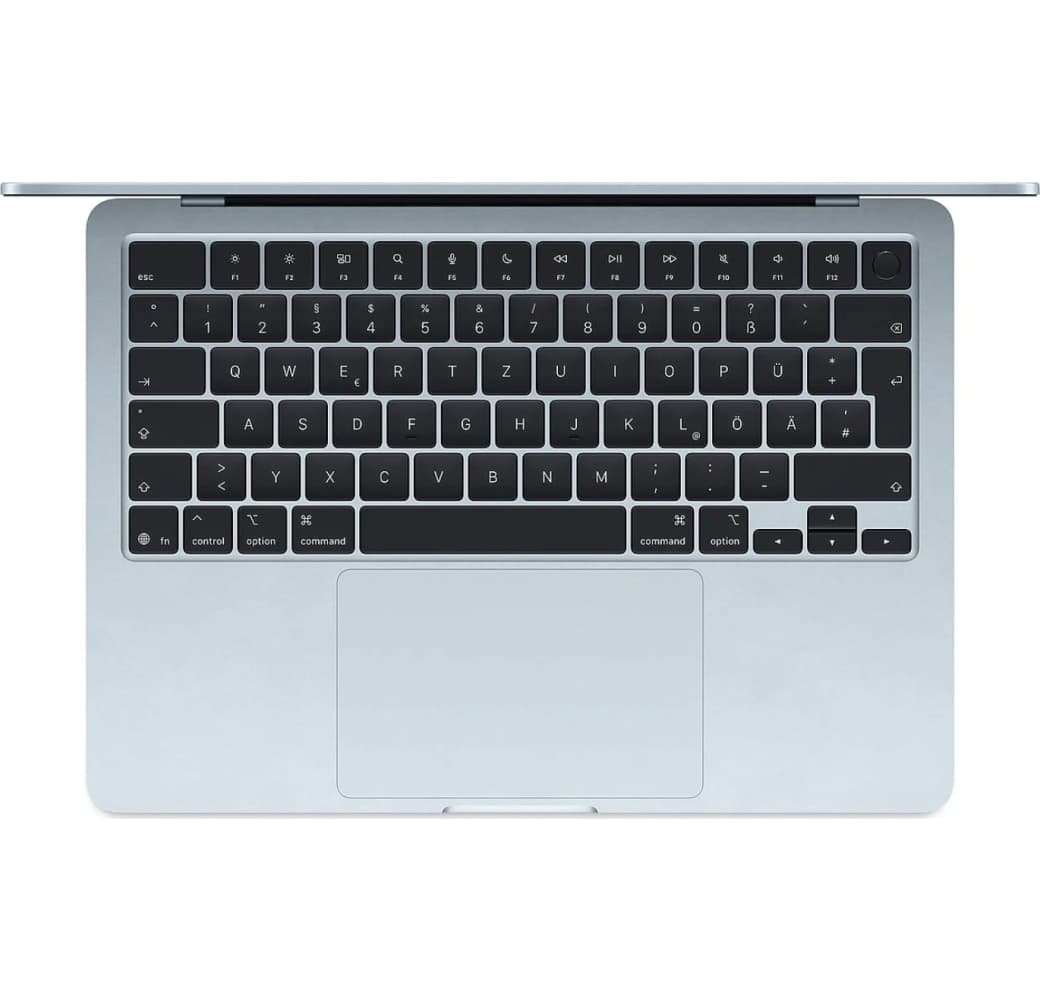 Sky Blue Apple MacBook Air 13" Laptop - Apple M5 - 16GB - 512GB SSD - Apple 8-core - German (QWERTZ).2