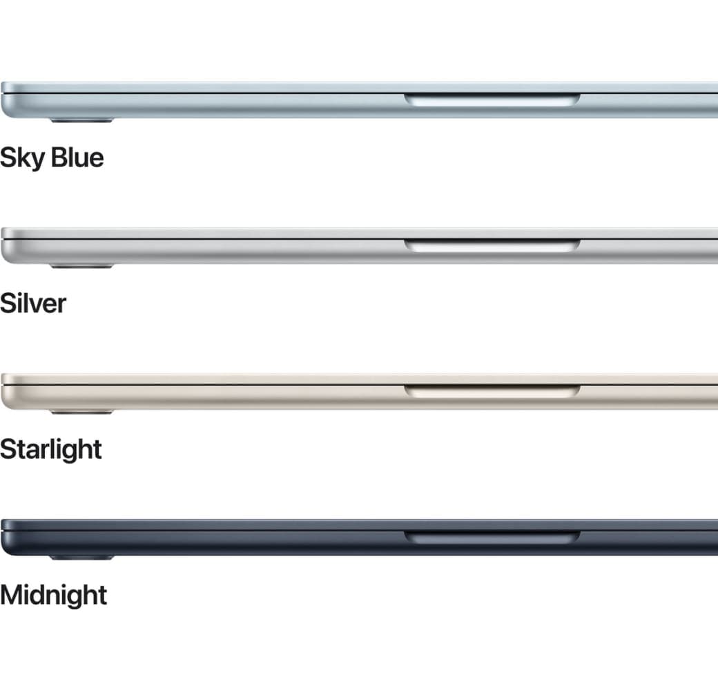 Silber Apple MacBook Air 13" Laptop - Apple M5 - 16 GB - 512 GB SSD - Apple 8-Core - Deutsch (QWERTZ).3