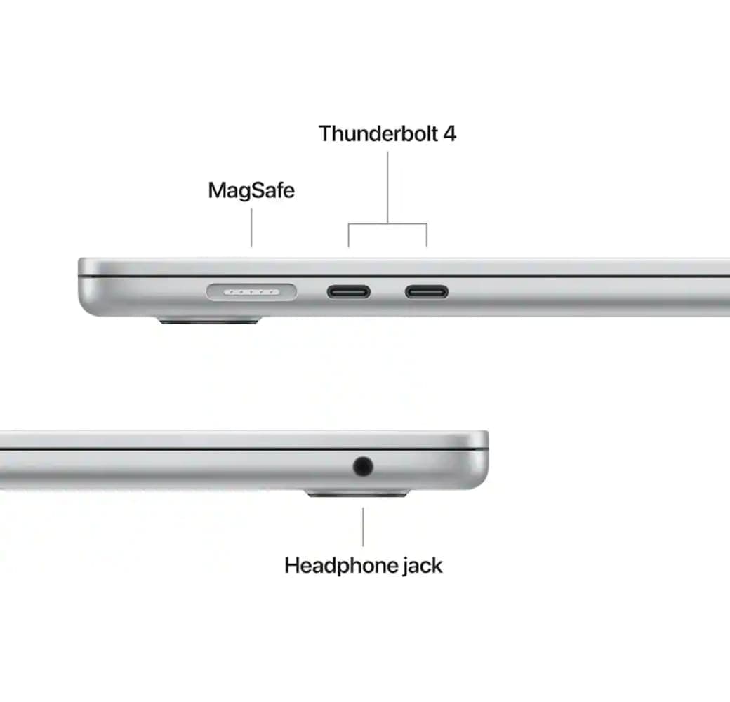 Silver Apple MacBook Air 15" Laptop - Apple M5 - 16GB - 512GB SSD - Apple 10-core - German (QWERTZ).4