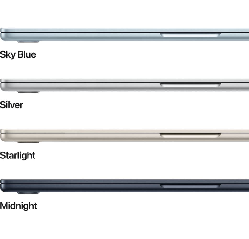Himmelblau Apple MacBook Air 15" Laptop - Apple M5 - 16 GB - 512 GB SSD - Apple 10-Core - Deutsch (QWERTZ).3