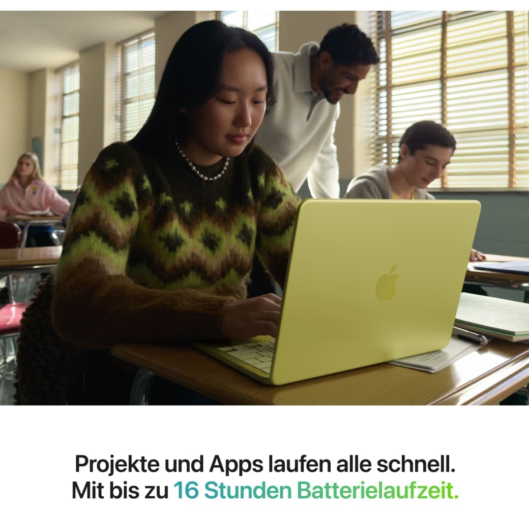 Citrus Apple MacBook Neo 13" Laptop - Apple A18 Pro - 8GB - 512GB SSD - Apple 5-core - German (QWERTZ).4