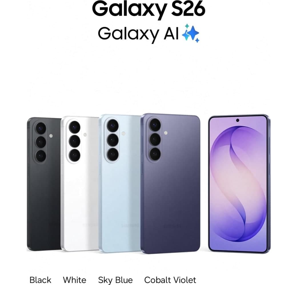 Cobalt Violet Samsung Galaxy S26 Smartphone - 256GB - Dual SIM.2