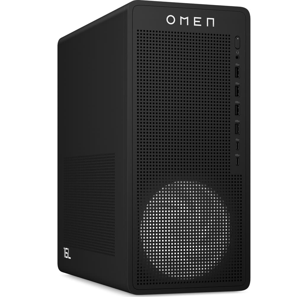 Negro Computadora de escritorio para juegos HP OMEN 16L TG03-0271ng - AMD Ryzen™ 7 8700F - 16 GB - SSD de 512 GB - NVIDIA® GeForce® RTX™ 5060 -.2