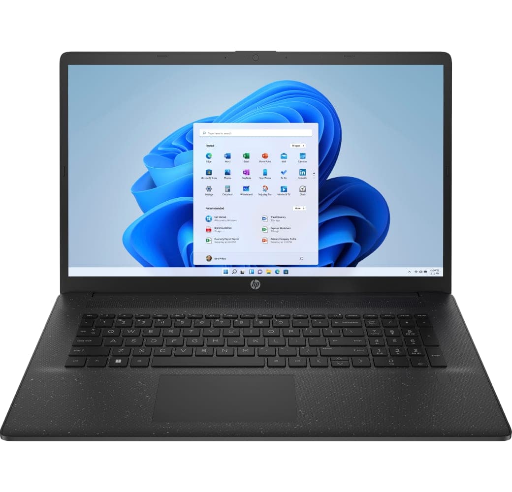 Tiefschwarz HP 17-cp3078ng Laptop - AMD Ryzen™ 7 7730U - 16 GB - 512 GB SSD - AMD Radeon Grafik - Deutsch (QWERTZ).1