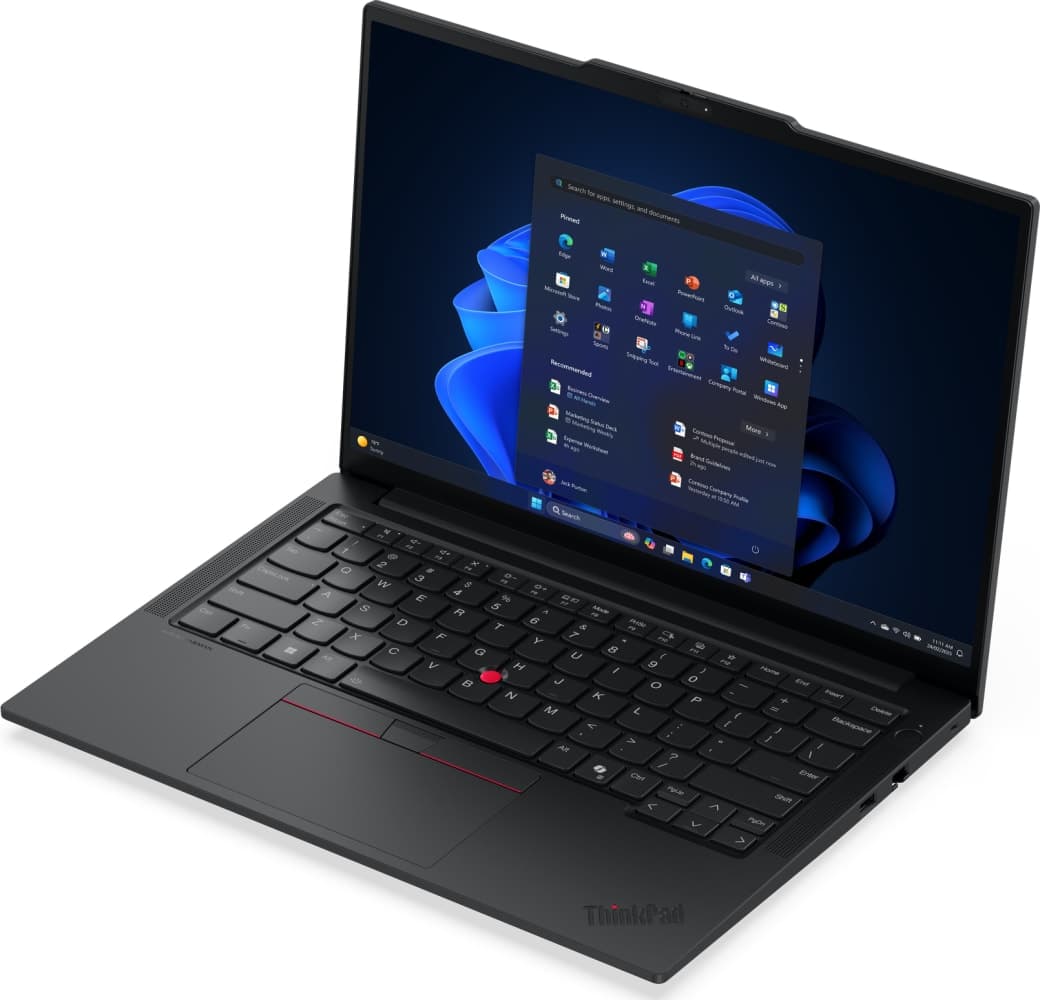 Zwart Lenovo ThinkPad E14 Gen 7 Laptop - 16GB - 512GB SSD - Intel Arc Graphics - Engels (QWERTY).9