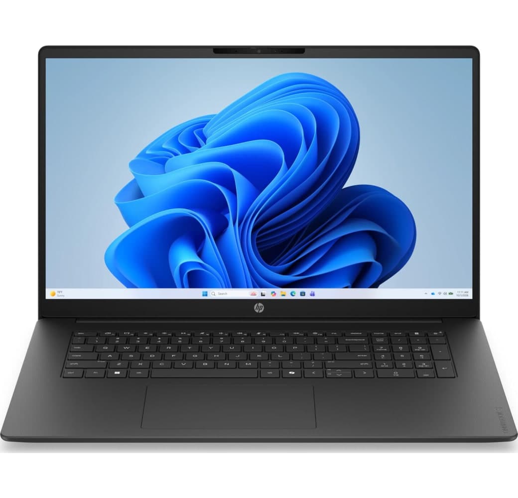 Jet Black HP OmniBook 3 17-dp0057ng Laptop - 16GB - 512GB SSD - AMD Radeon® Graphics - German (QWERTZ).1