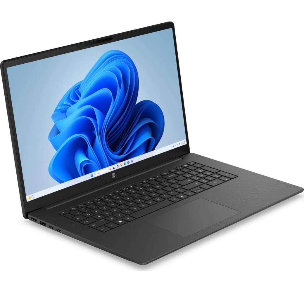 Jet Black HP OmniBook 3 17-dp0057ng Laptop - 16GB - 512GB SSD - AMD Radeon® Graphics - German (QWERTZ).3