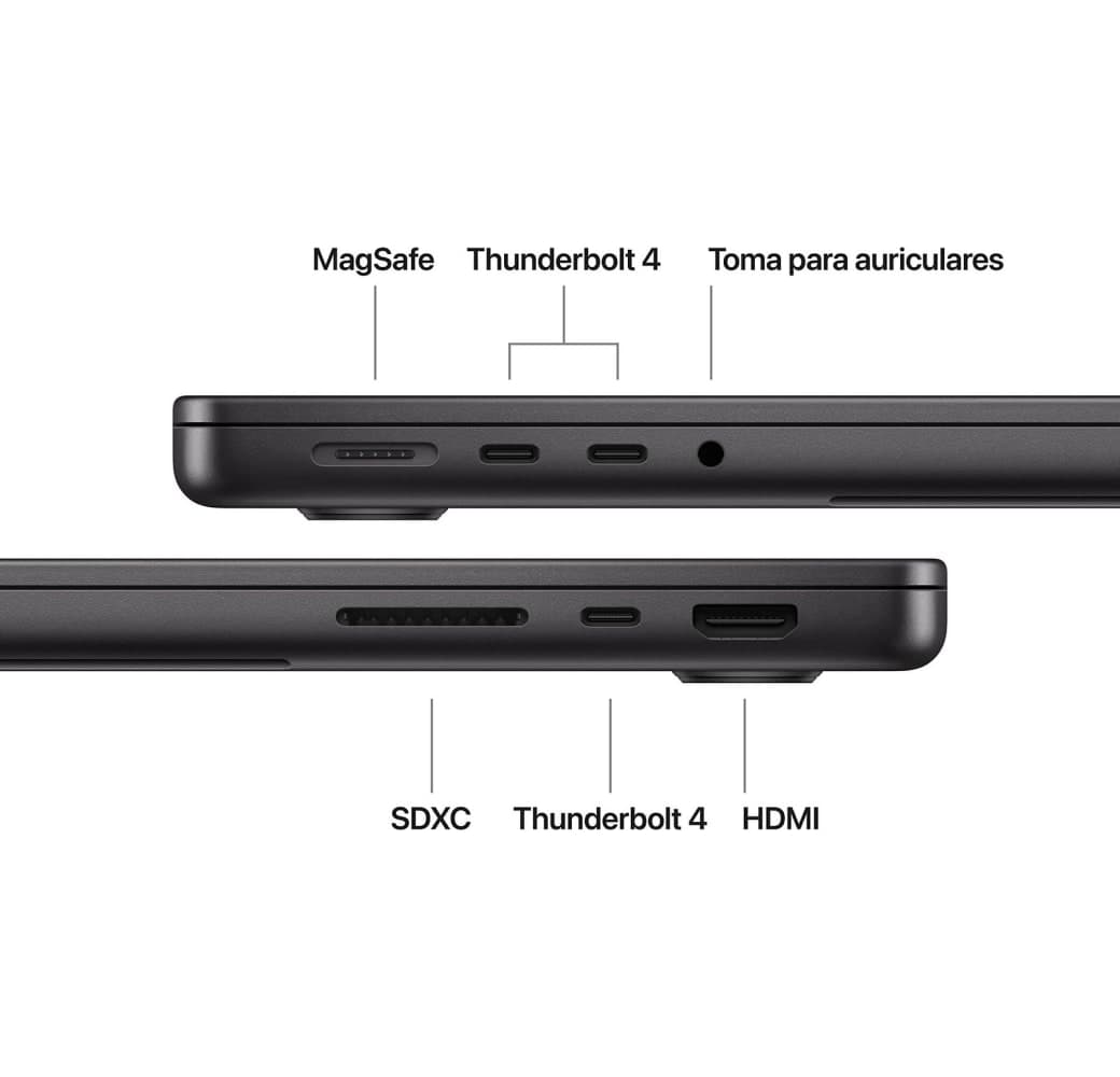 Gris espacial Portátil Apple MacBook Pro de 14" - 16 GB - SSD de 1 TB - CPU de 10 núcleos - Español (QWERTY).4