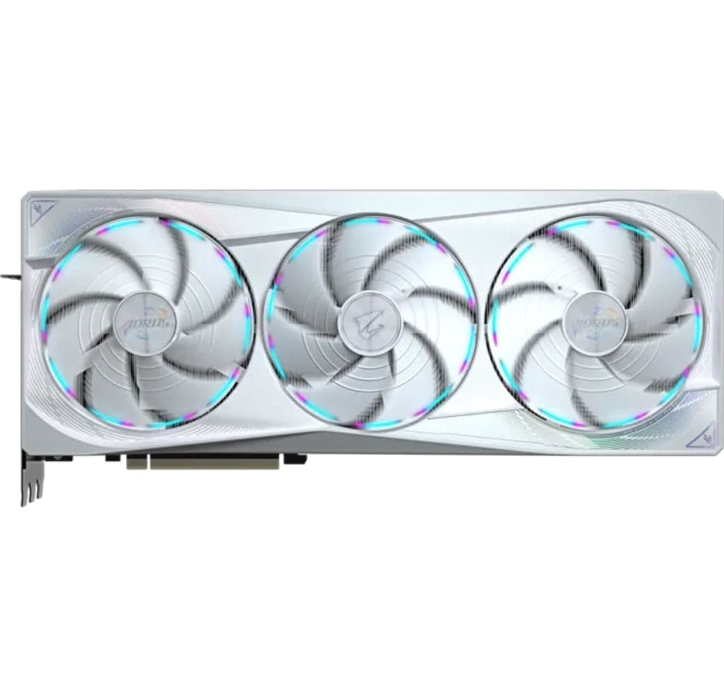 Weiß Gigabyte GeForce RTX 5080 Aorus MASTER ICE 16G Grafikkarte.5