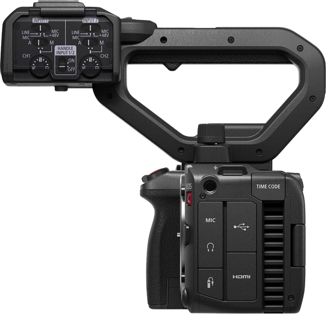 Black Canon EOS C50 Camcorder.6